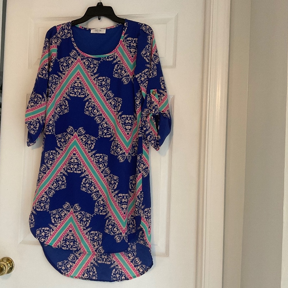 size S, bust up to 36” inches, boho chic vibes, made in USA, like new condition